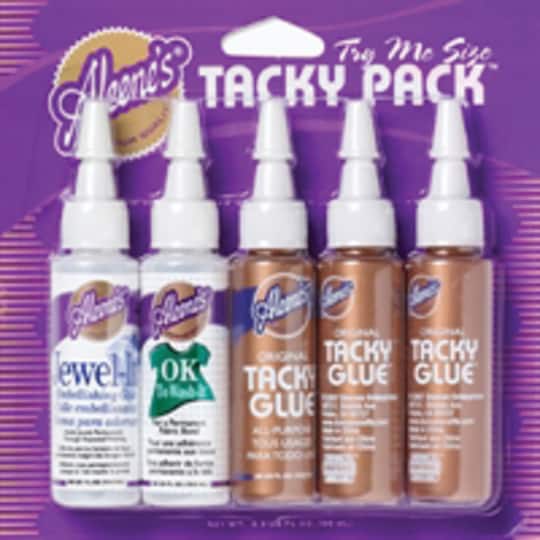 24 Pack: Aleene&#x27;s&#xAE; Try Me Size Tacky Pack&#x2122;